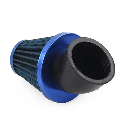 48mm Air Intake Filter Cleaner for Motorcycle - Stainless Steel Mesh (All Years)