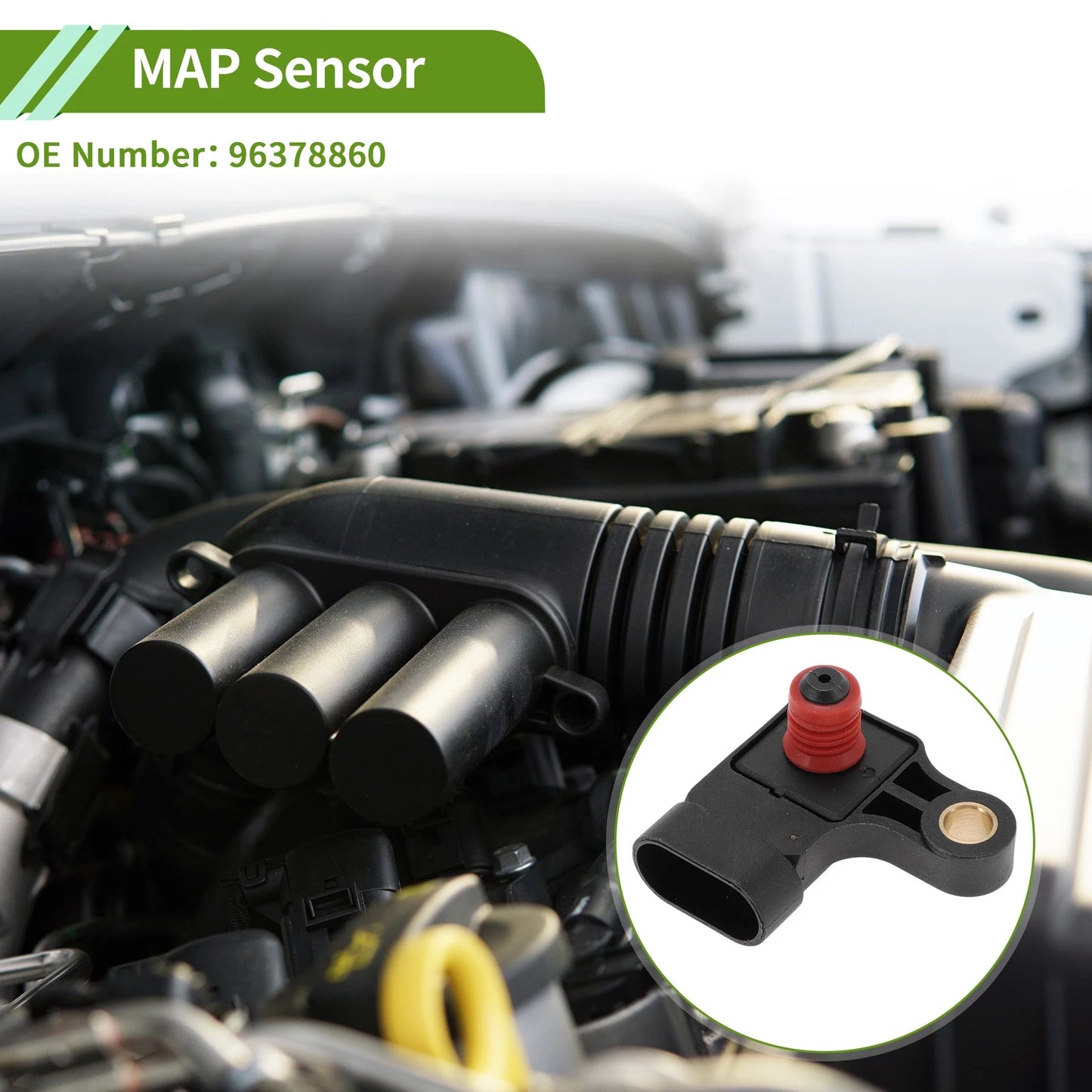 Manifold Absolute Pressure MAP Sensor for Chevrolet Aveo 4DR Base