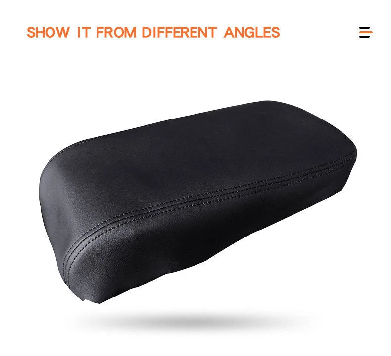 Leather Center Console Lid Armrest Cover for Toyota Avalon (2013–2018)