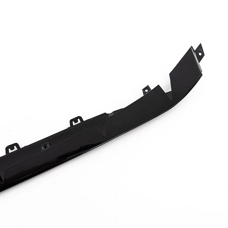 Front Bumper Canard Vent Lip Kit for Benz A-Class W177 A45 2019-2022 Gloss Black