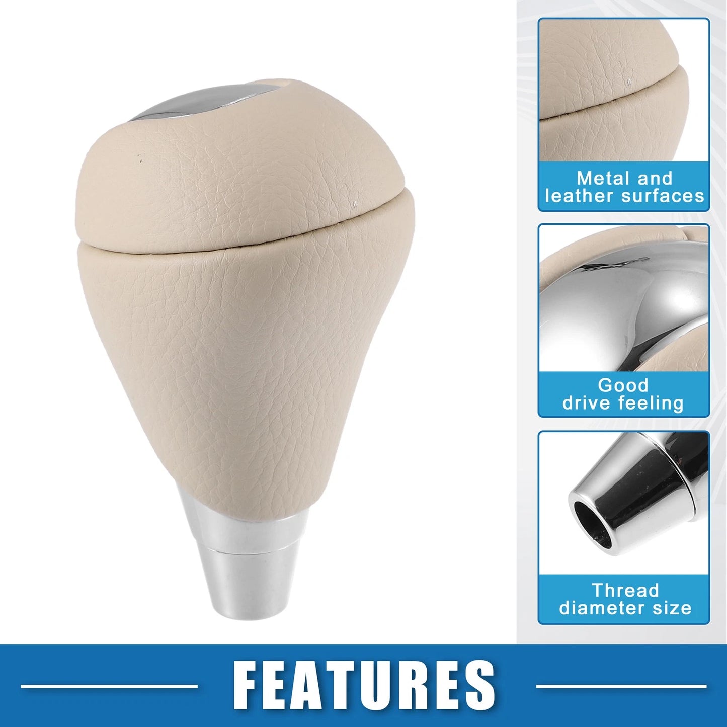 Gear Stick Shift Knob / Beige / Gear Shift Knob for Lexus Toyota