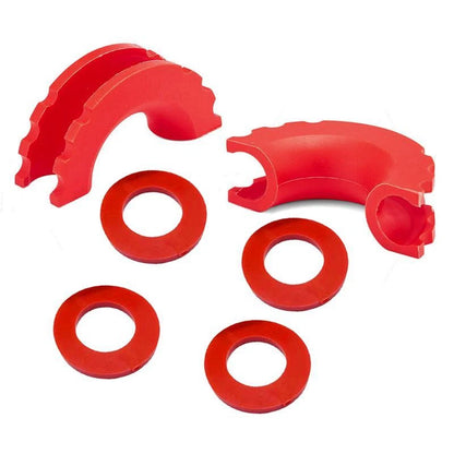 3/4" D Ring Tow Shackles & Isolators for Bumper Protect Silencer