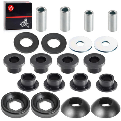 Front & Rear Shock Pivot Ball Bushings Sleeve for Polaris Ranger 500 (1998-2022)