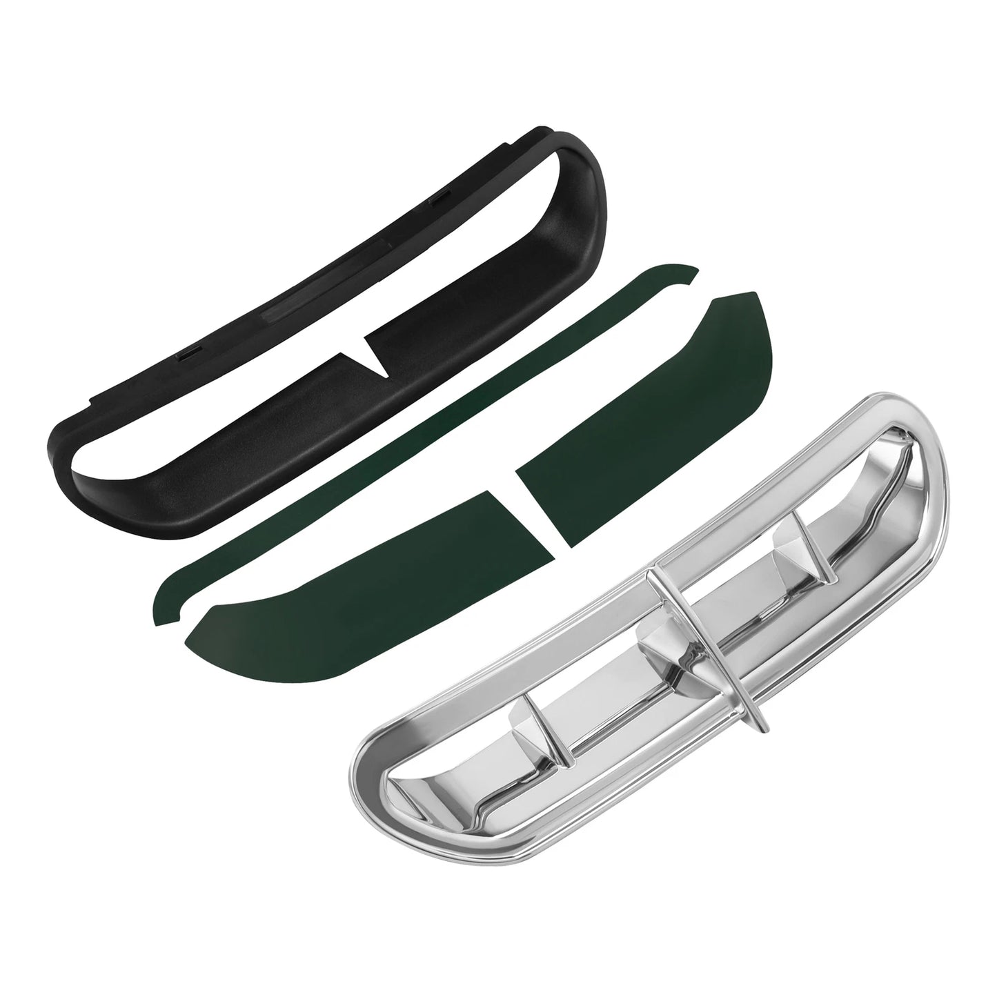 Chrome Outer Fairing Vent Accent for Harley Electra Street Glide (2014-2024)