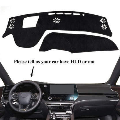 Dash Mat Dashmat for Lexus RX Black Dashboard Cover Pad Car Carpet (2023–2024)