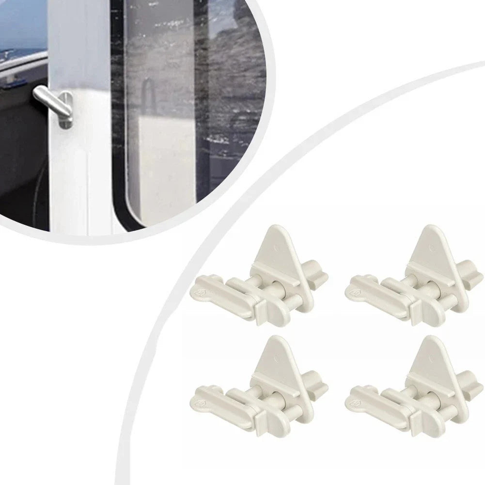 Pontoon Gate Latch Kit 4pcs for Square Frames 1-1/4" Boat Door