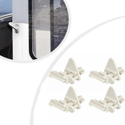 Pontoon Gate Latch Kit 4pcs for Square Frames 1-1/4" Boat Door