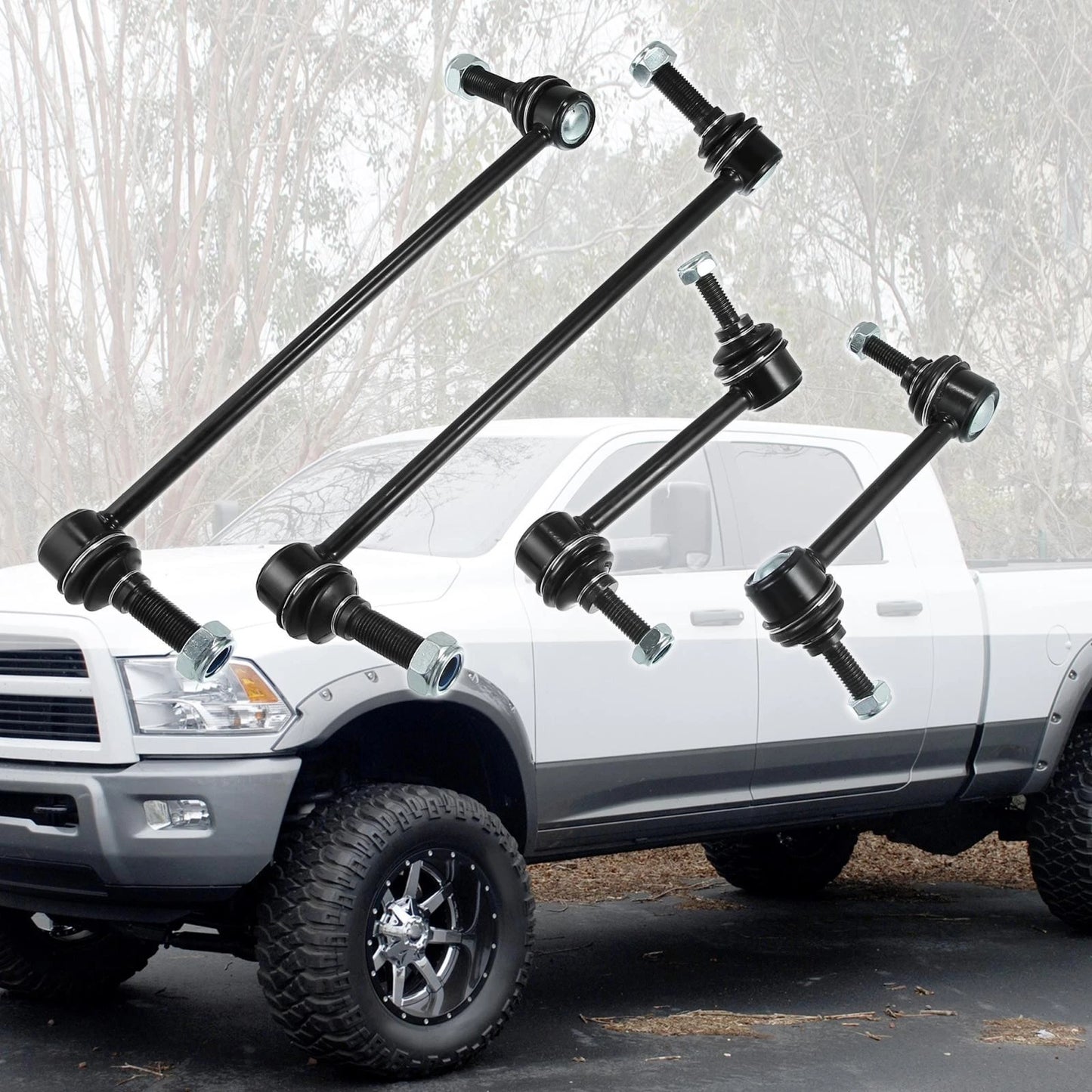 4 x Front Rear Sway Bar Links for Ford Taurus Flex (2010-2017)