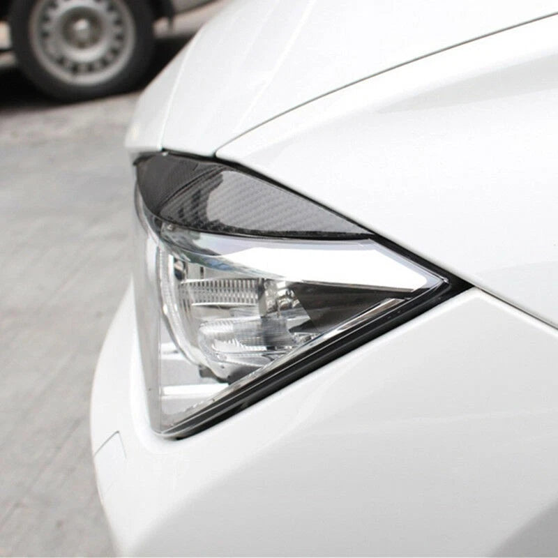 Headlight Eyebrow Trim Decor Soft Parts For 3 F36 F30 320i 325i (2013–2017)
