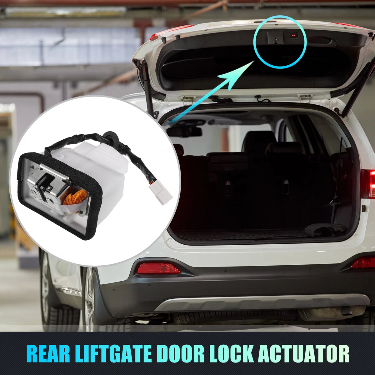 Rear Liftgate Door Lock Actuator Motor for Toyota 4Runner (2010-2022)