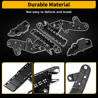 Front Bumper Bracket Retainer for Nissan Altima (2013-2018) 1 Set