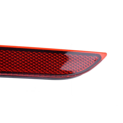 Red Bumper Tail Light Reflector for 2015-2017 Ford Mustang (2015-2017)