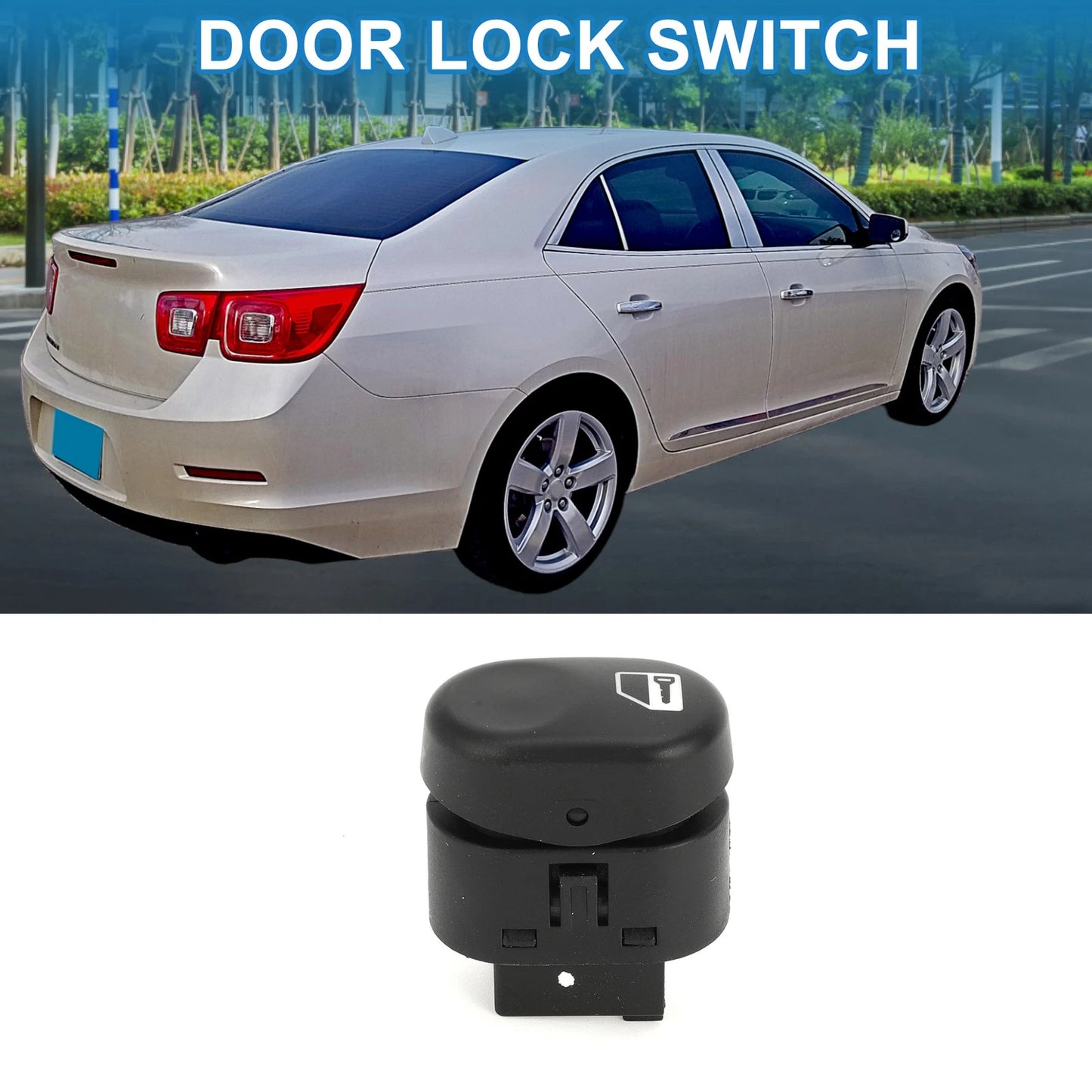Door Lock Switch & Central Lock Button for Chevrolet Malibu (2004-2008)