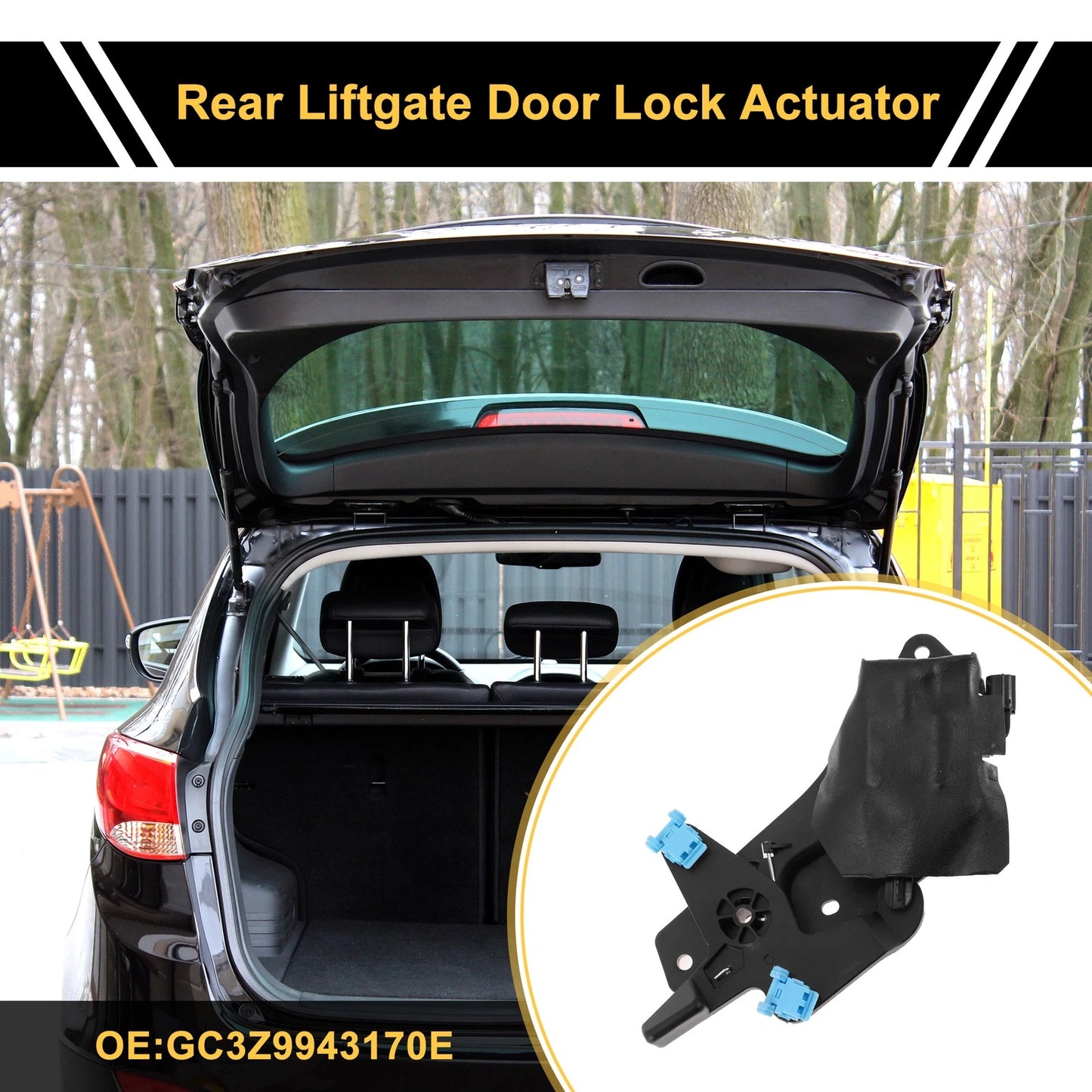 Rear Liftgate Door Lock Actuator for Ford F-150 F-250 F-350 (2017-2023)