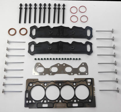 Head gasket set bolts valves for Tepee Partner Berlingo C2 C4 1.6