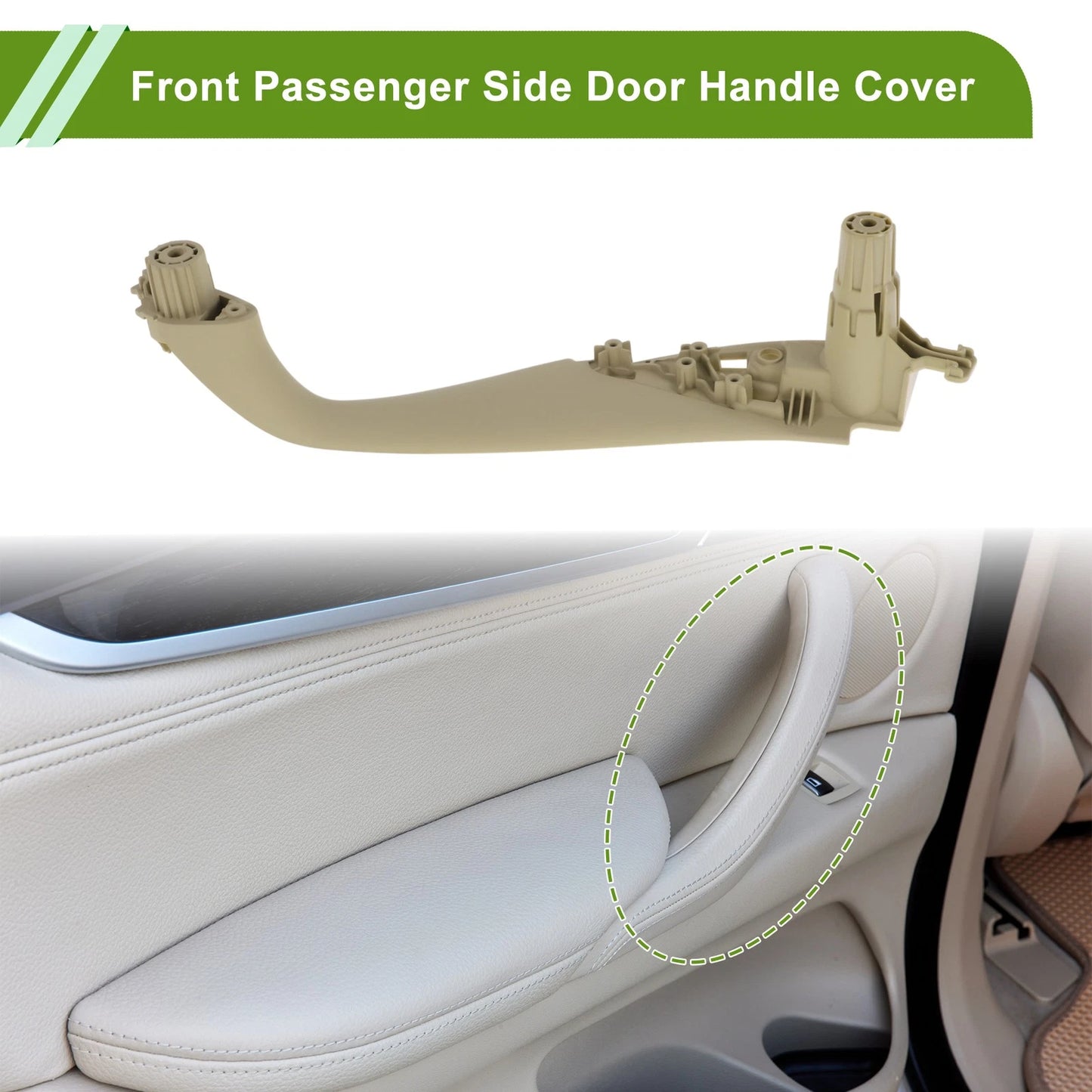 Door Panel Handle Pull Trim Cover for BMW 5 Series G30 (2017-2021)