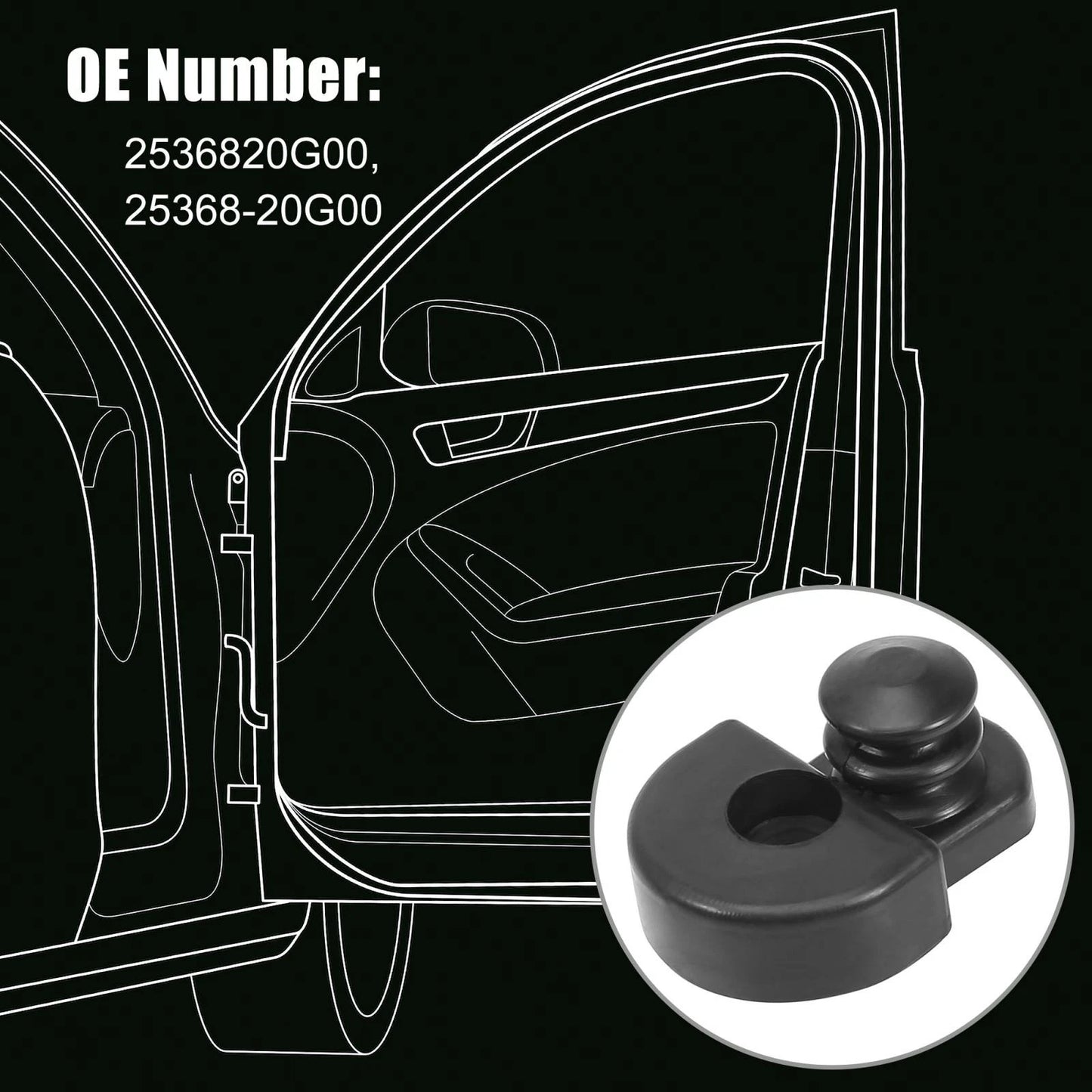 Door Jamb Switch Cover for Nissan Patrol GU Y61 (1998-2011)