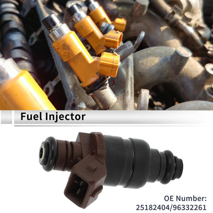 Fuel Injector 1x 1.6L for Chevrolet Lacetti (2005-2016) Brown Black