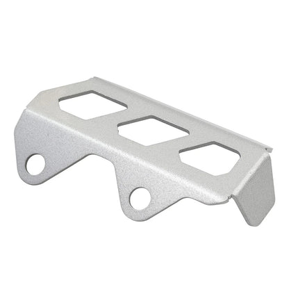 Silver Rear Brake Pump Guard Protector for Yamaha XTZ700/Rally (2019-2024)