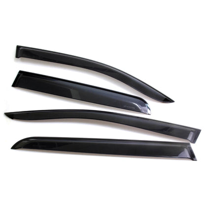 Side Visor Wind Deflector for Toyota Hilux 4-Dr Ute 2004-2015