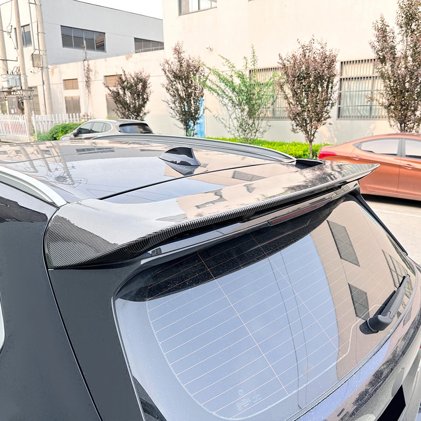 1x Rear Boot Spoiler Lip for BMW X5 G05 (2019-2024) Carbon Style