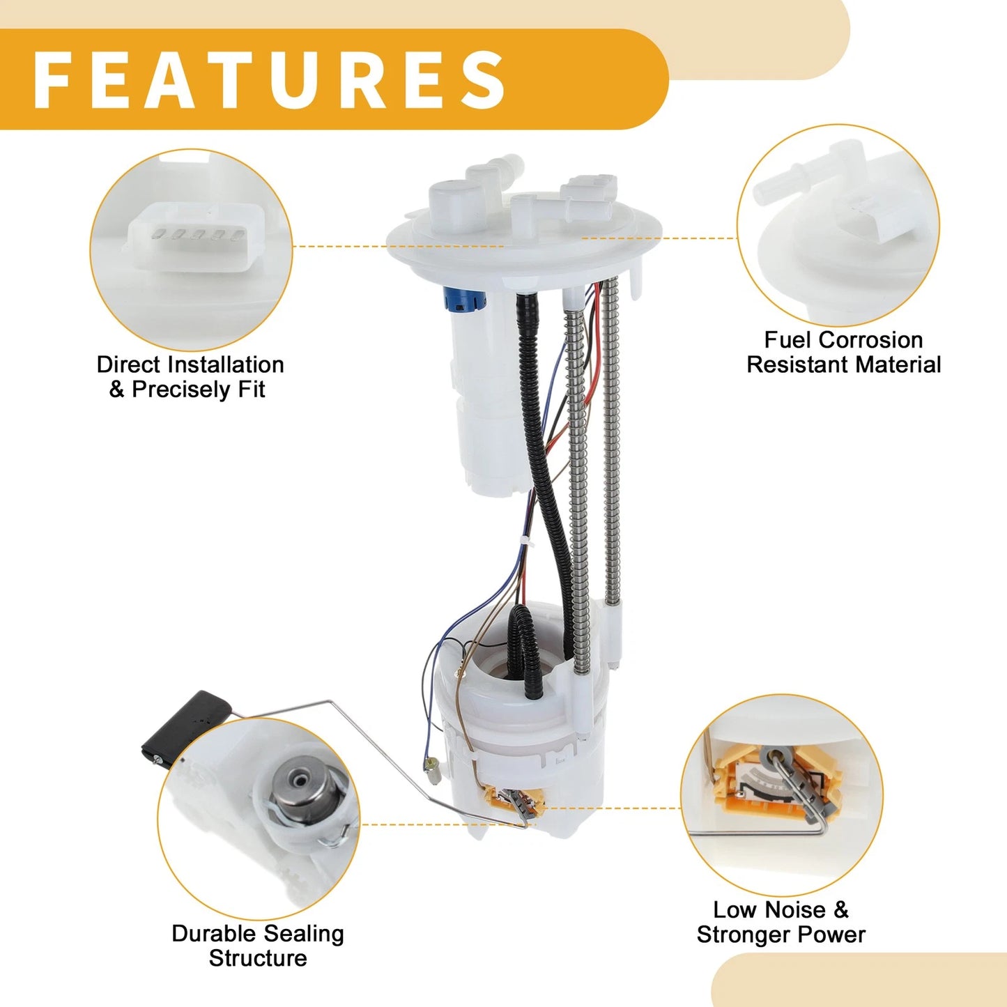 5.6L Fuel Pump Assembly for Infiniti QX56 QX80 (2011-2016)