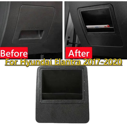 Interior Dashboard Fuse Cover Coin Storage Box for Hyundai Elantra (2017–2020)