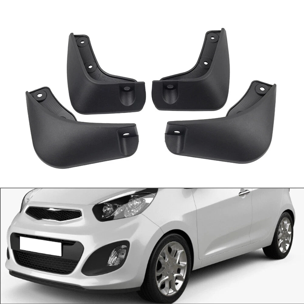 Mud Flaps Splash Guards for Kia Picanto (2011-2018)