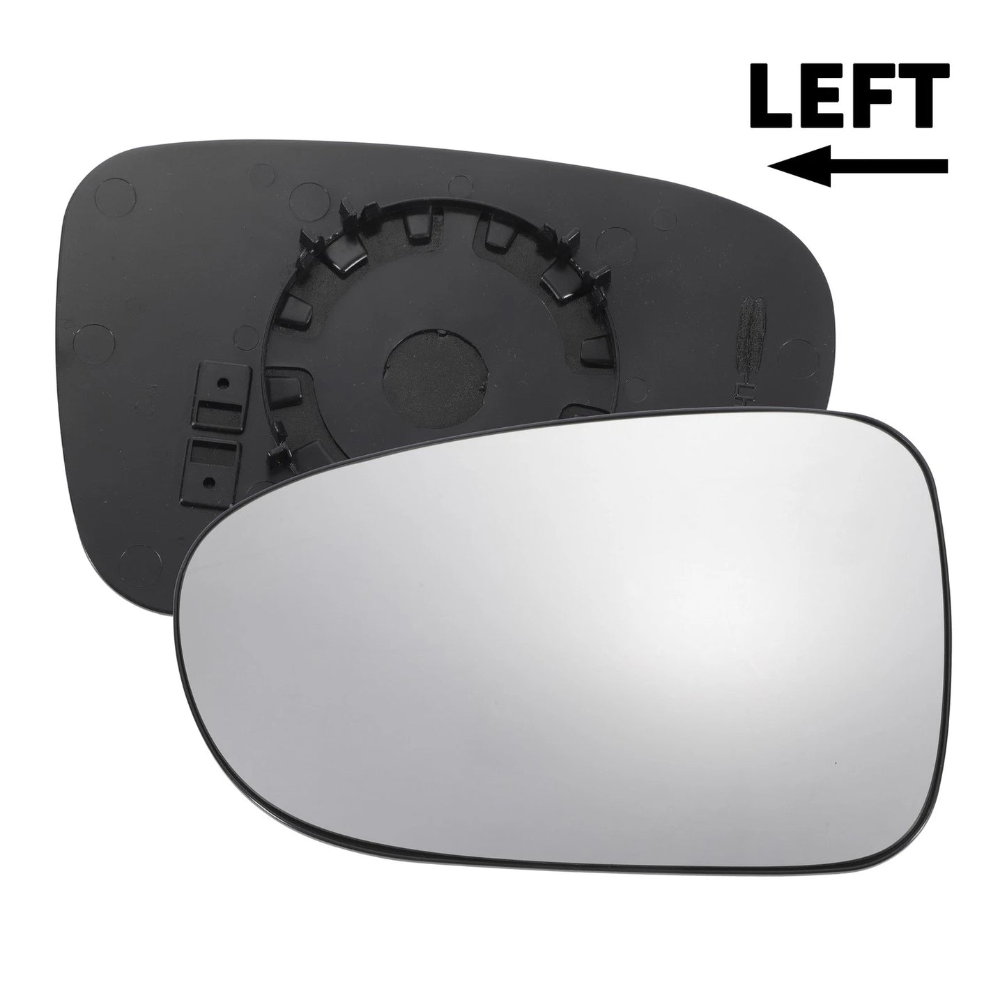Left Side White Convex Mirror Glass for Ford Galaxy