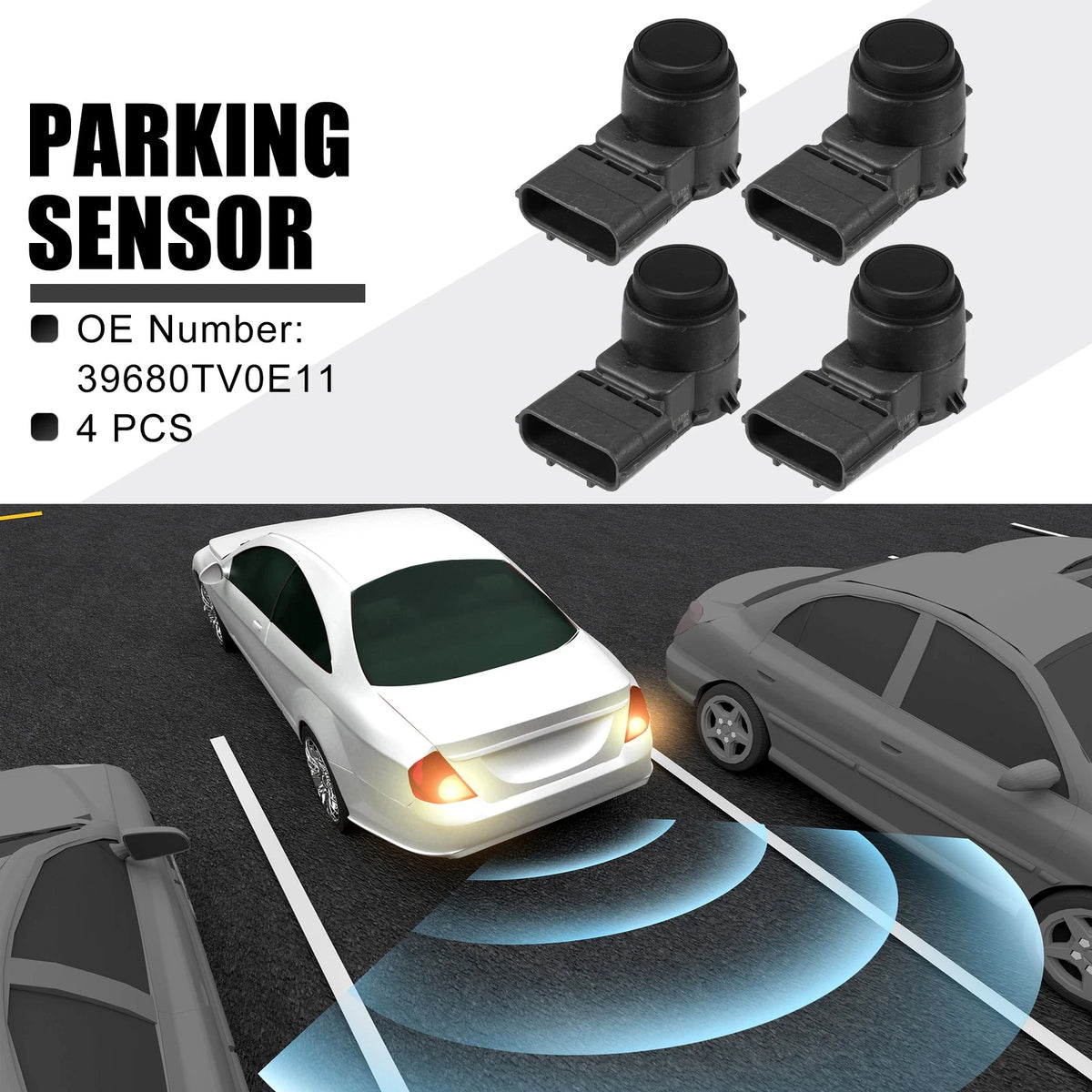 Reverse Parking Assist Sensors for Honda Accord (Set of 4)