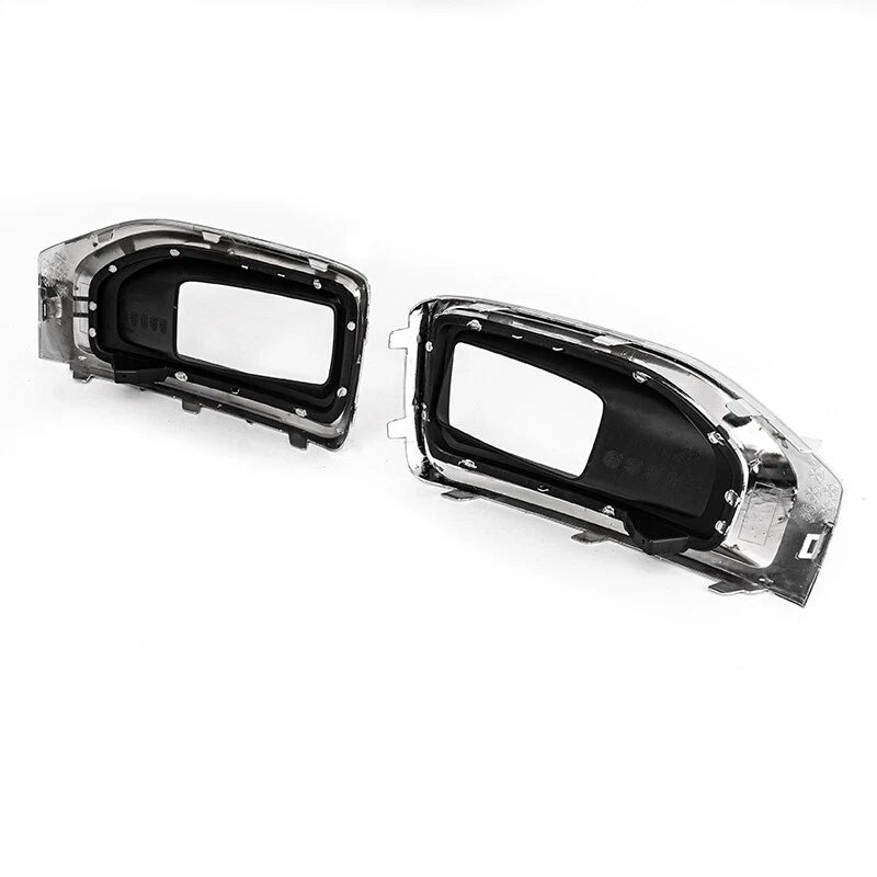 2 x Fog Light Lamp Bezel Chrome Trim Cover for GMC Yukon XL (2015-2020)