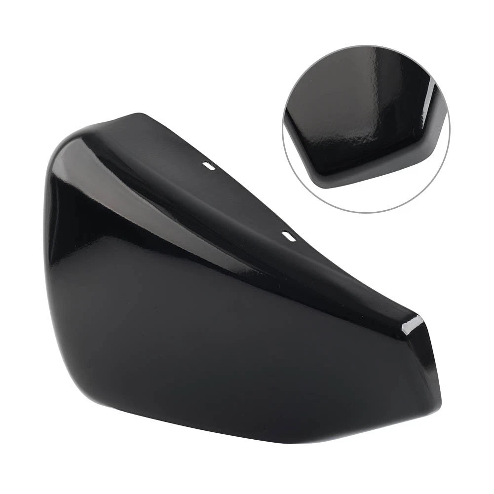 Vivid Black Battery Covers for Harley Sportster XL883 1200 (2014-2022)