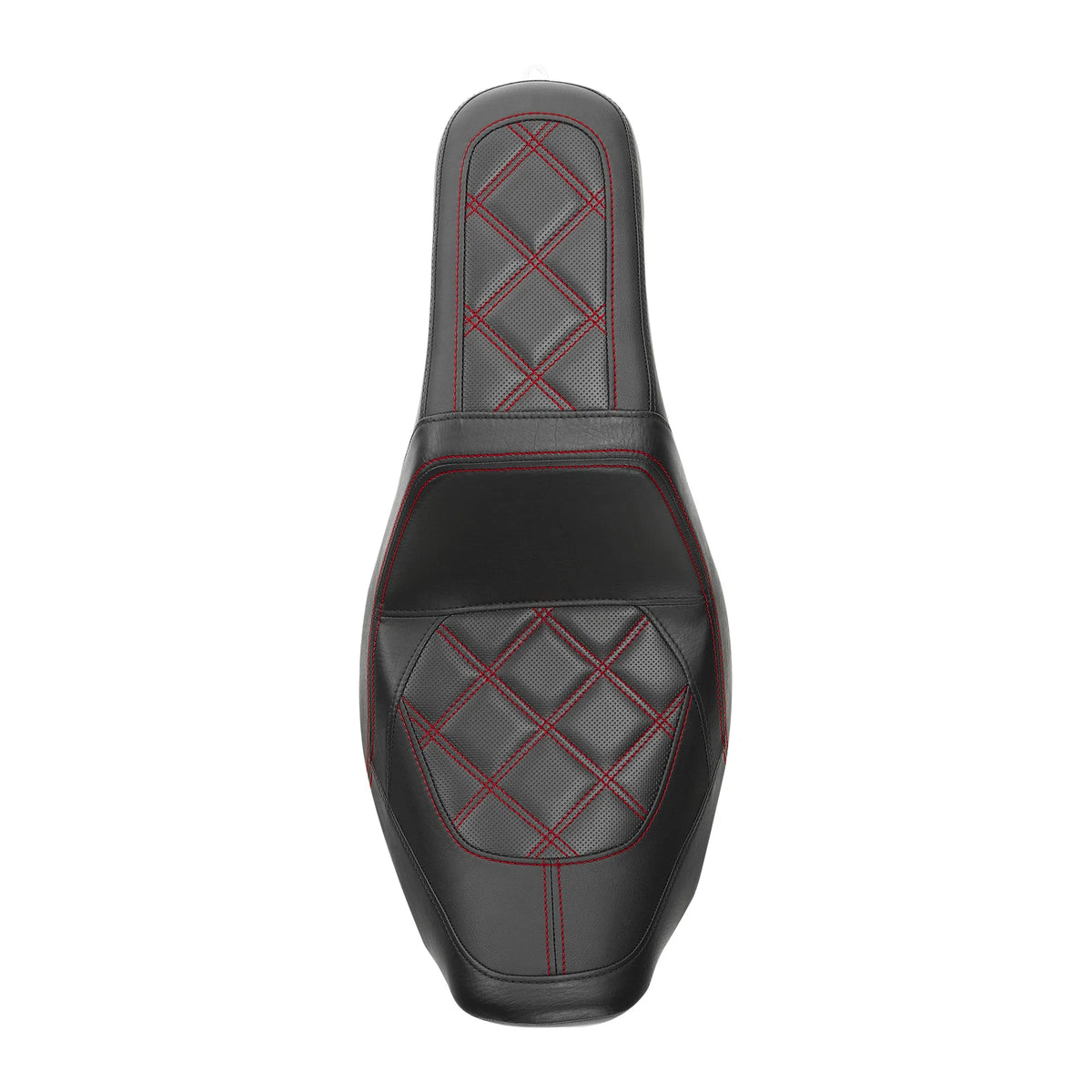 Driver Passenger Gel Seat for Harley Low Rider, Wide Glide, Fat Bob (2006-2017)