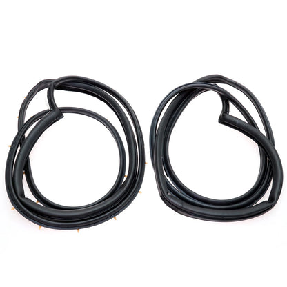 Rear Door Weatherstrip x2 for Toyota Corolla 1991-1998