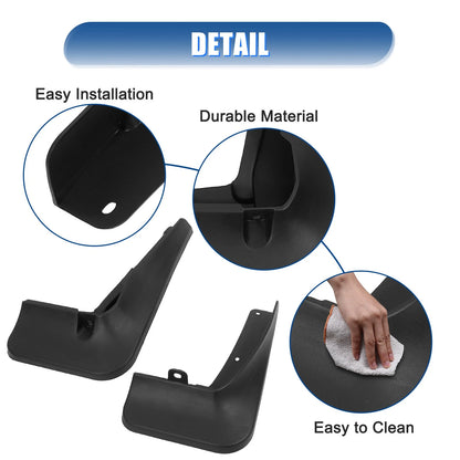Mudguard Fender Kit  for Toyota Highlander (2020-2021) Black