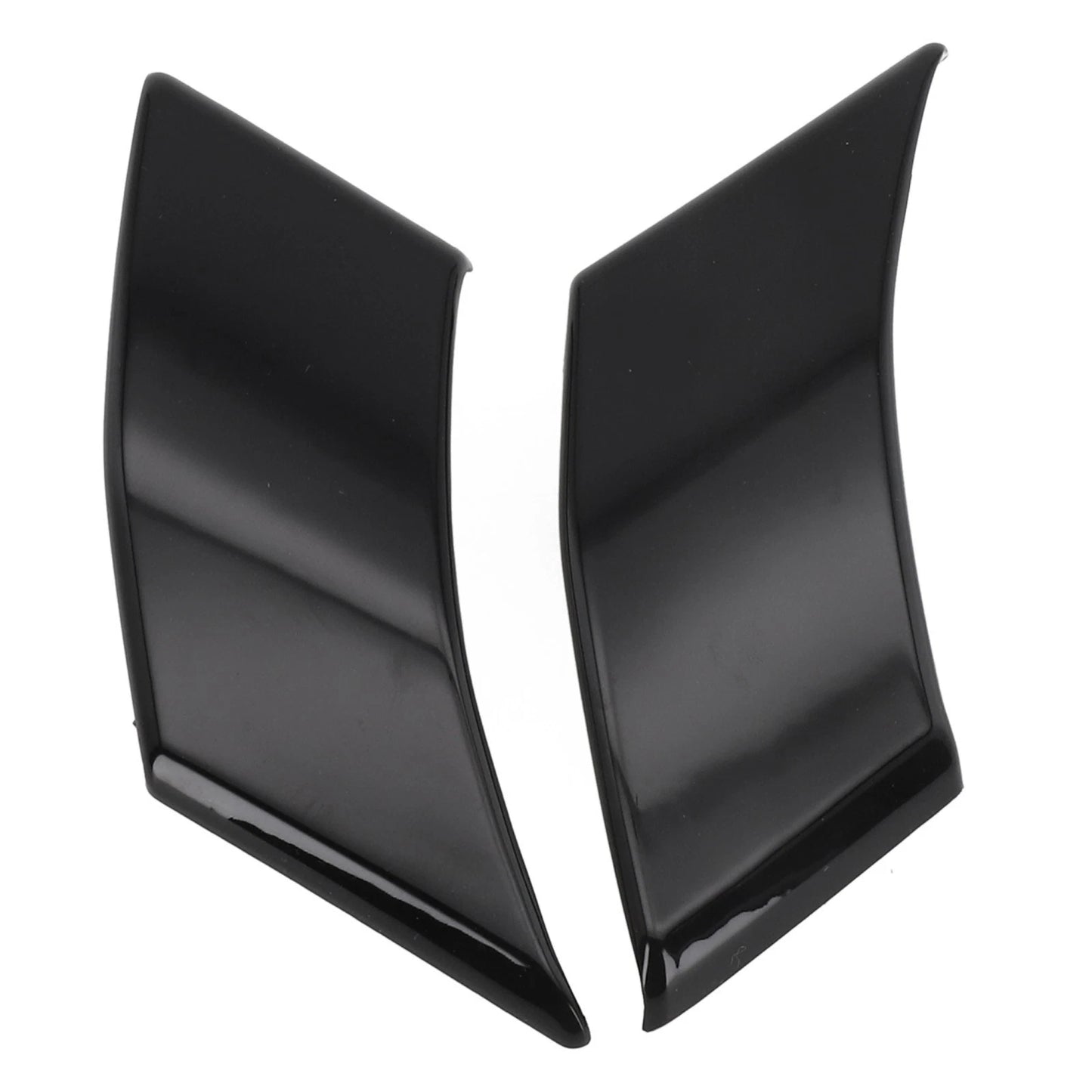 A Pillar Triangle Trim Glossy Black for Cars