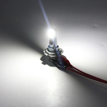 2 x H7 LED Headlight Bulbs for High Low Beam White Light for Universal