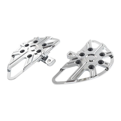 Rear Passenger Footrest Floorboards for Harley Touring Softail