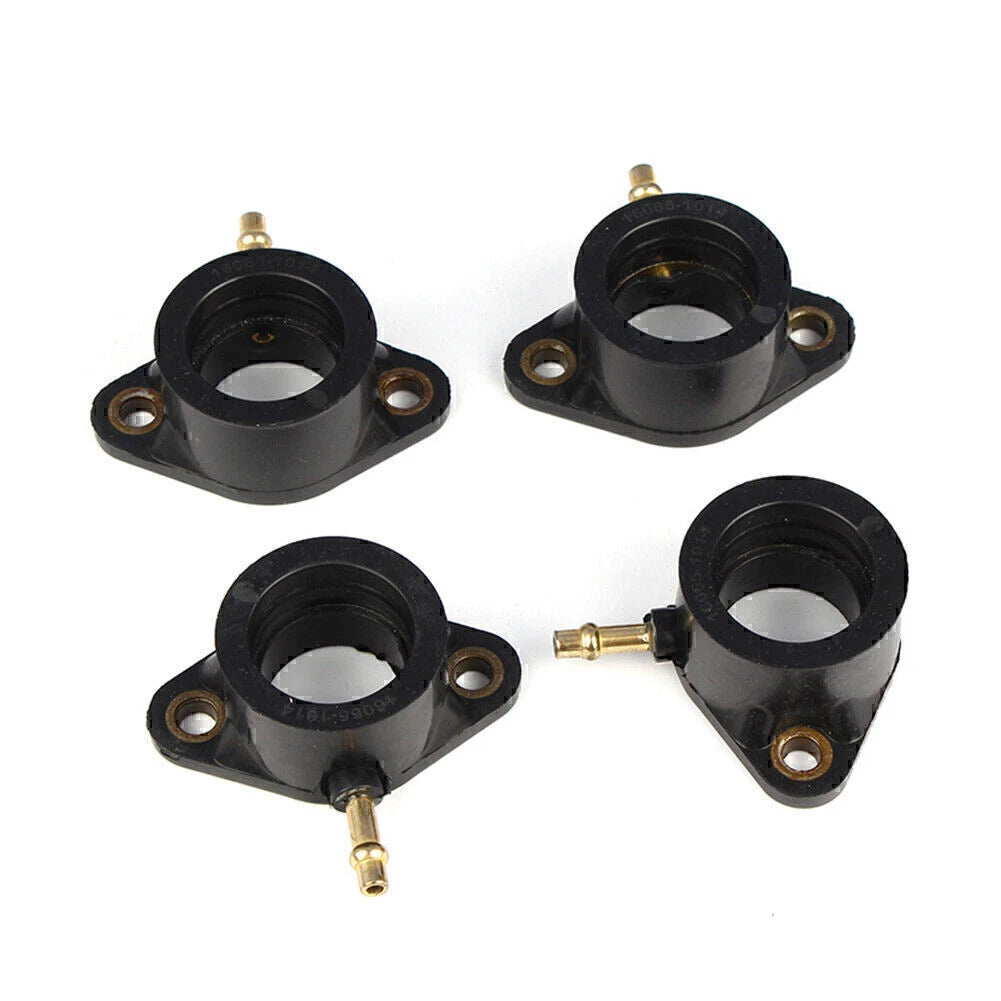 4pcs Carburetor Intake Manifold Joint for Kawasaki KZ550 (1980-1983)