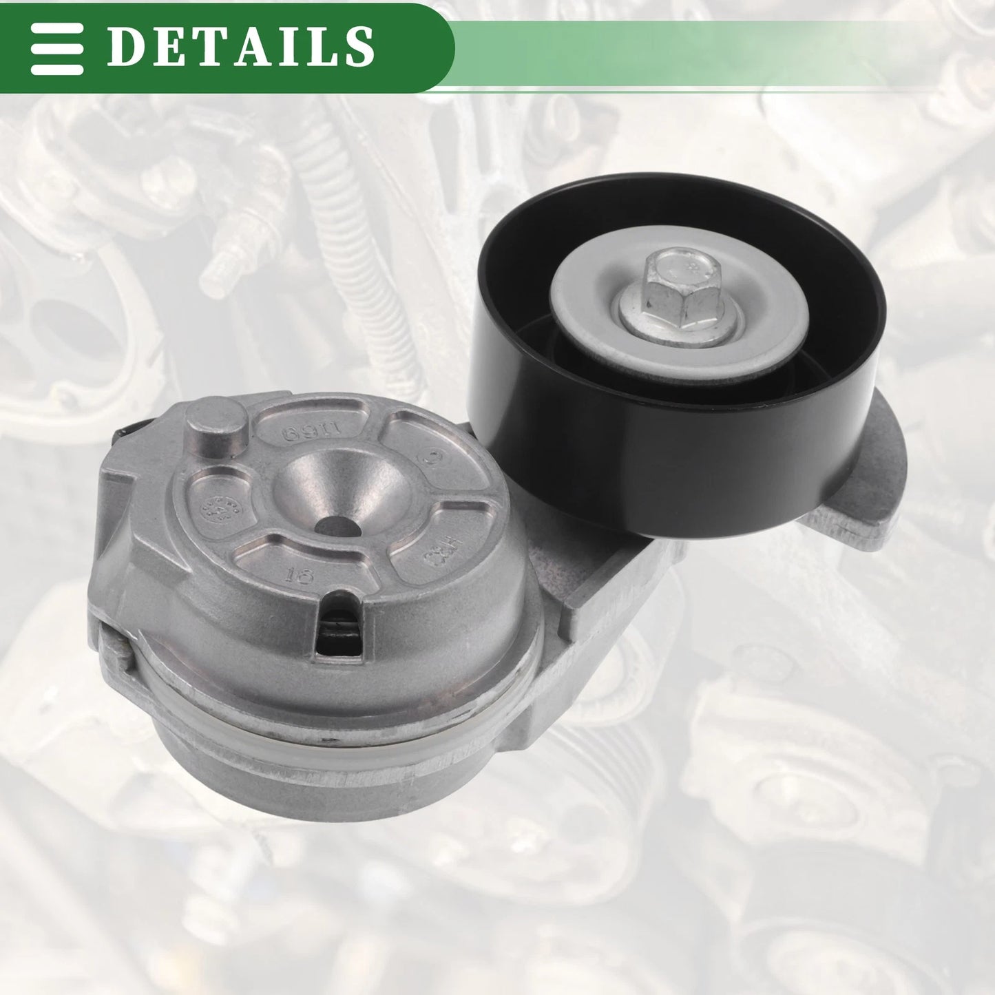 Engine Belt Tensioner Pulley for Ford Crown Victoria (1992-2011)