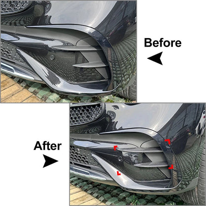 Fog Light Strips Cover Trim for Benz GLC Class X254 GLC260 300 (2023-2023)
