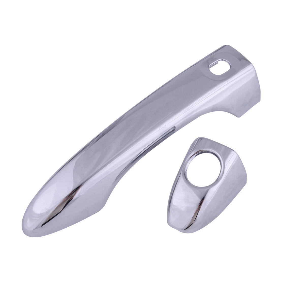 Exterior Door Handle Cover Trim w/ Smartkey Hole for Jeep Compass (2017-2018)