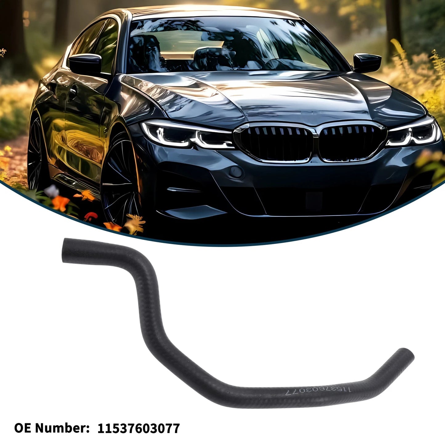 Radiator Hose for BMW F20 F21 F30 F35 F80 F31 (2011-2016) Coolant Pipe