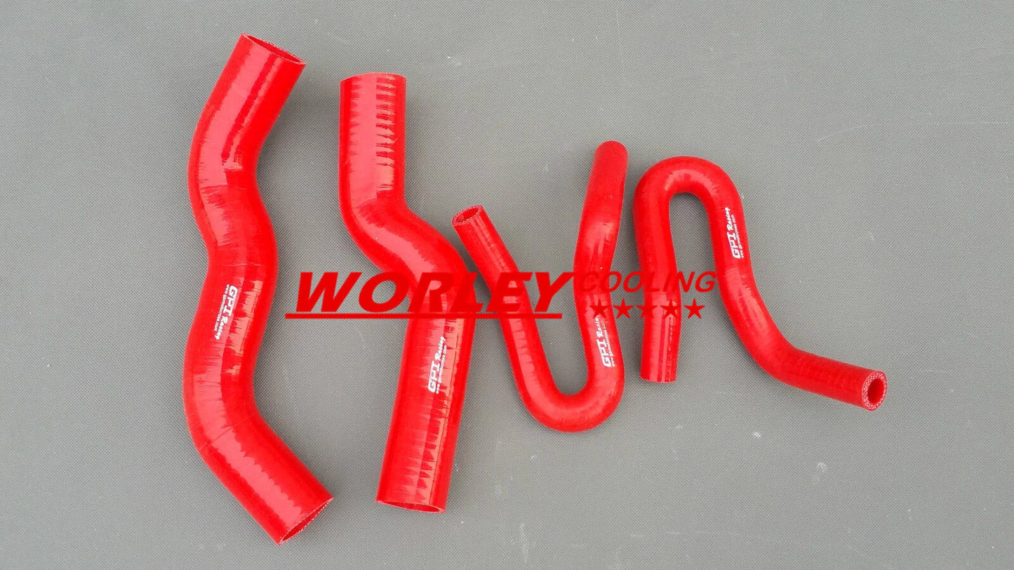 RED Silicone Radiator Heater Hose for Rodeo RA 3.0 Turbo Diesel (2003-2007)