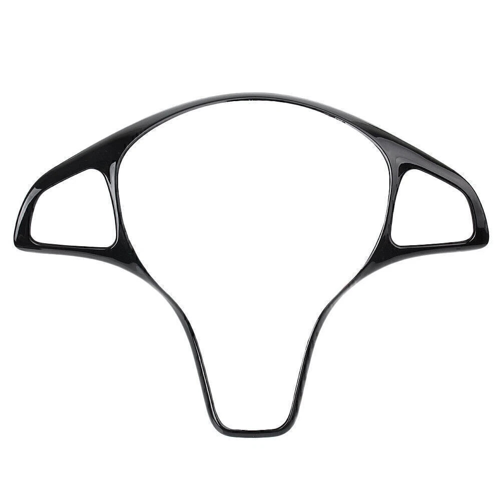 Black Steering Wheel Cover Trim for Benz A B C E S Class GLA GLC