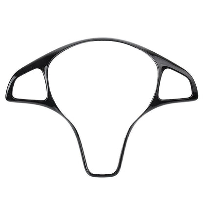 Black Steering Wheel Cover Trim for Benz A B C E S Class GLA GLC