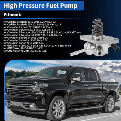 GDI High Pressure Fuel Pump for Chevrolet Silverado 1500 Tahoe