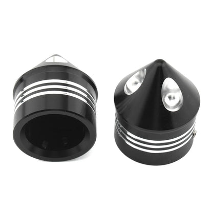 Front Wheel Axle Nut Covers for Harley Touring Road Glide Dyna Softail