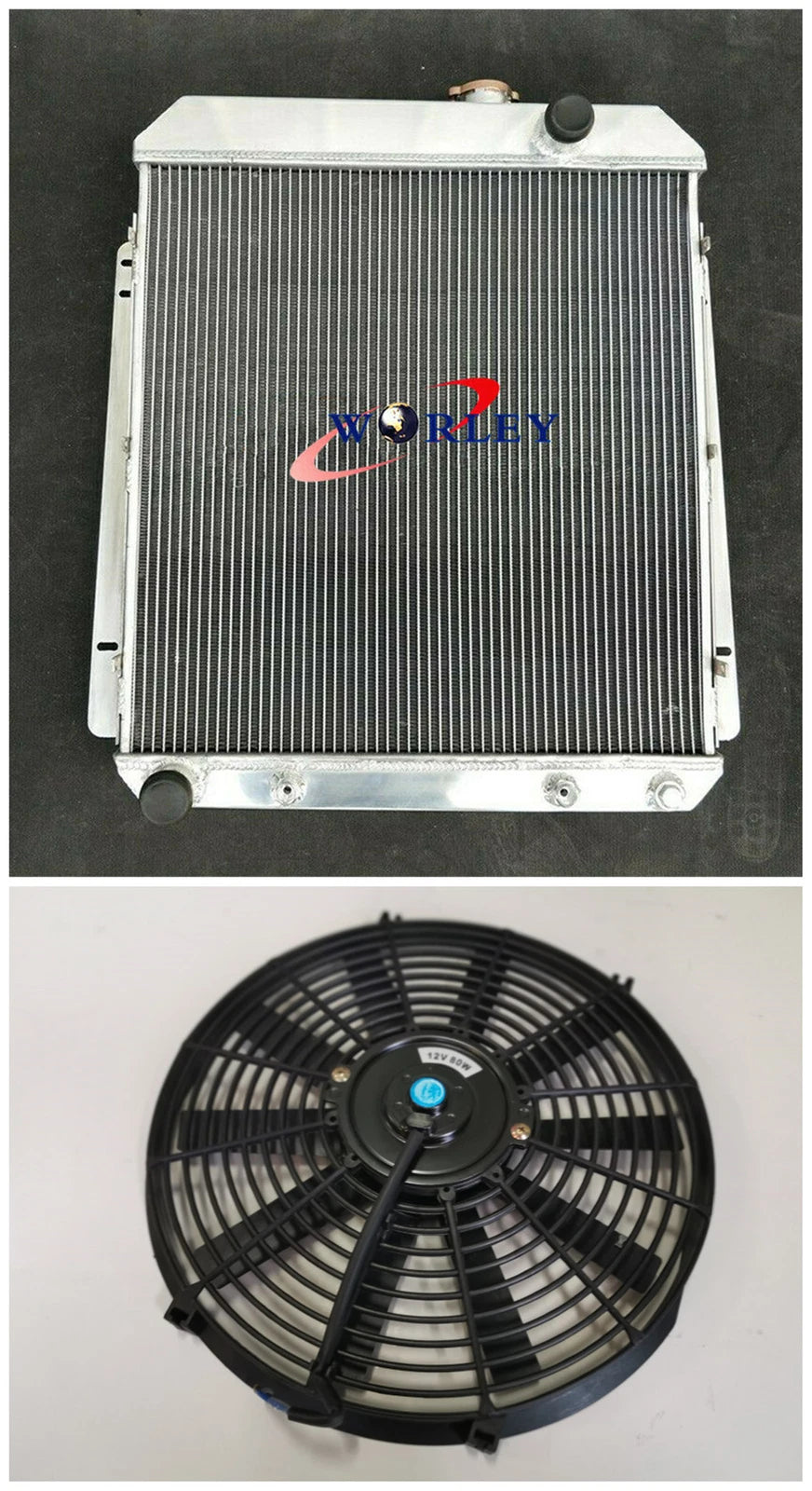 Aluminum Radiator & Fan for Buick Century/Roadmaster/Super/Special (1954-1956)