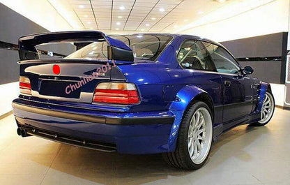 Rear Truck Spoiler for 1992-1998 BMW E36 M3 Coupe - ABS Primed Black
